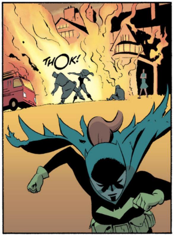 Comic book panel